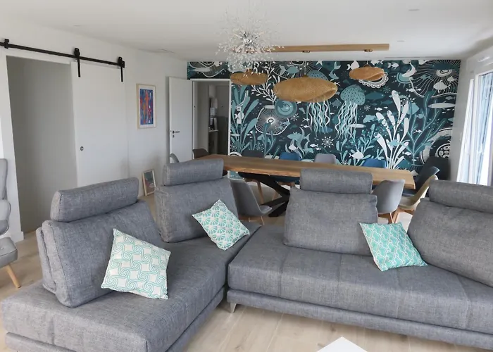 Villa 12 Pers, Sur La Dune, Pmr, Spa, Hammam, Salle De Sport Barbâtre